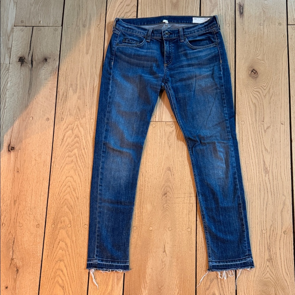 rag & bone Dre Straight Leg Jeans EUC